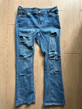 Harper&Ivy Y2K Cross Jeans Junior’s Size 15